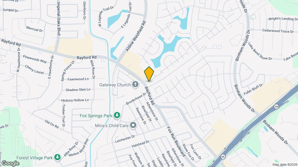 2810 Legends Crest Drive Mapa y Detalles de la Ubicación
