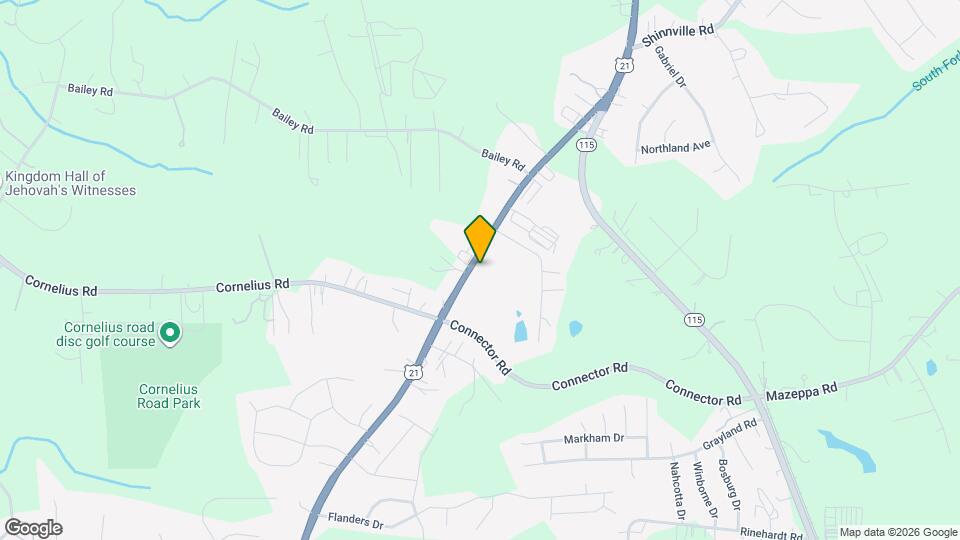 2121 Charlotte Hwy Map and Location Details