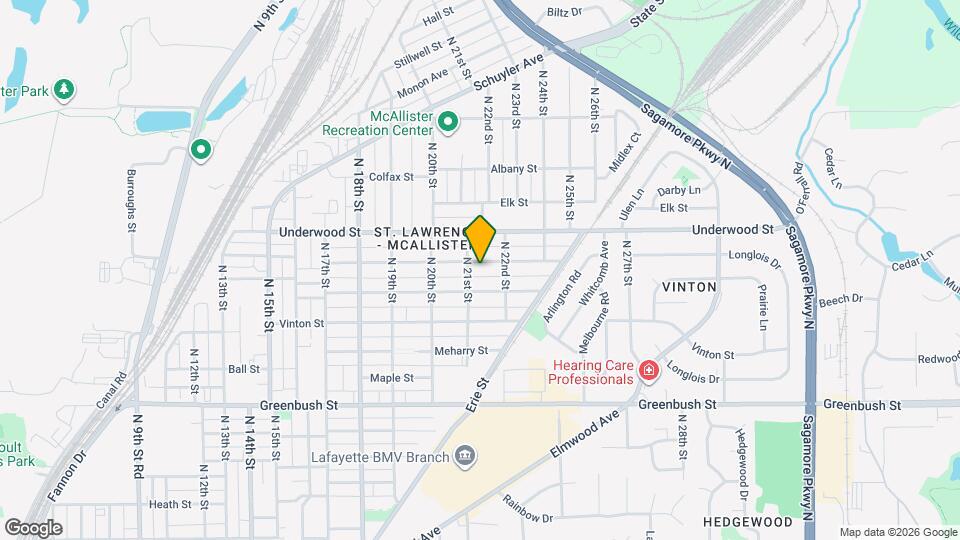 2109 Charles St Map and Location Details