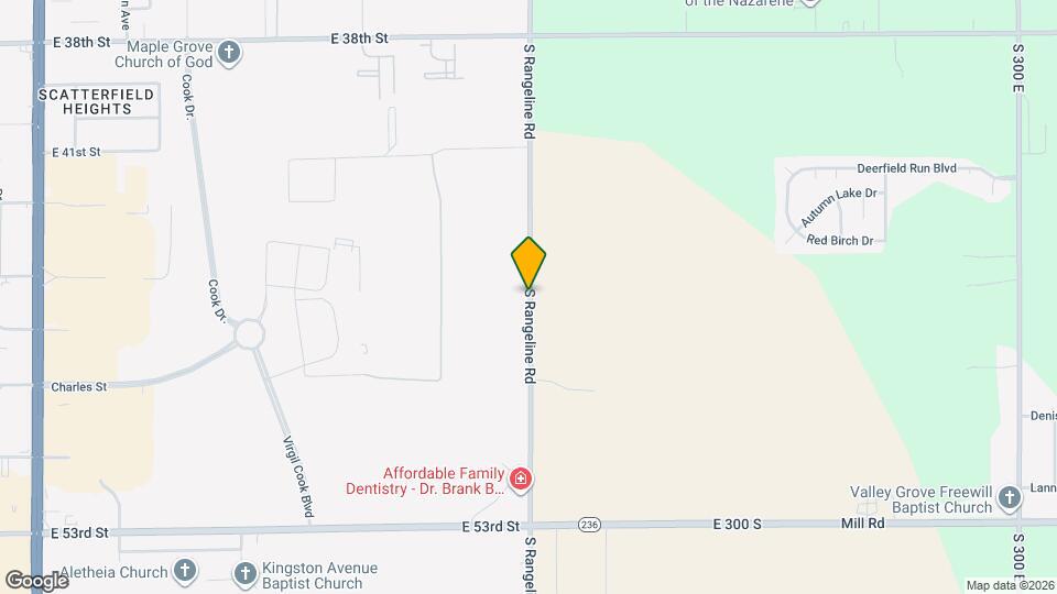 4491 Rangeline Rd, Unit 4491 Map and Location Details