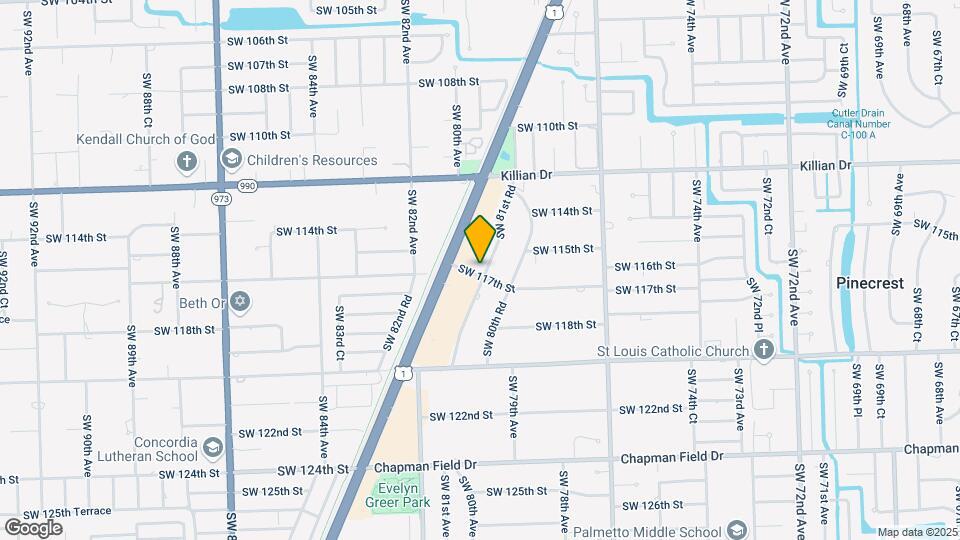 11690 SW 81st Rd Map and Location Details