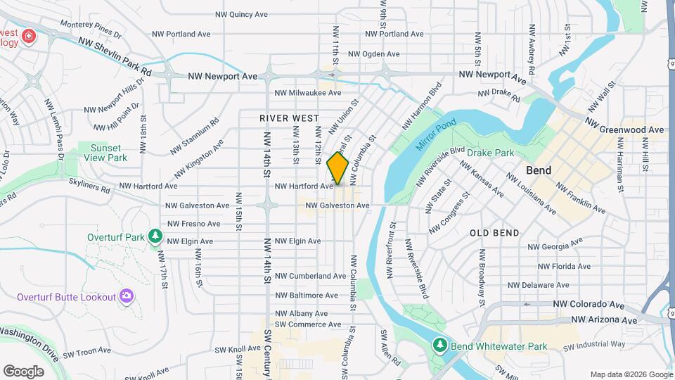 740 NW Federal St Map and Location Details