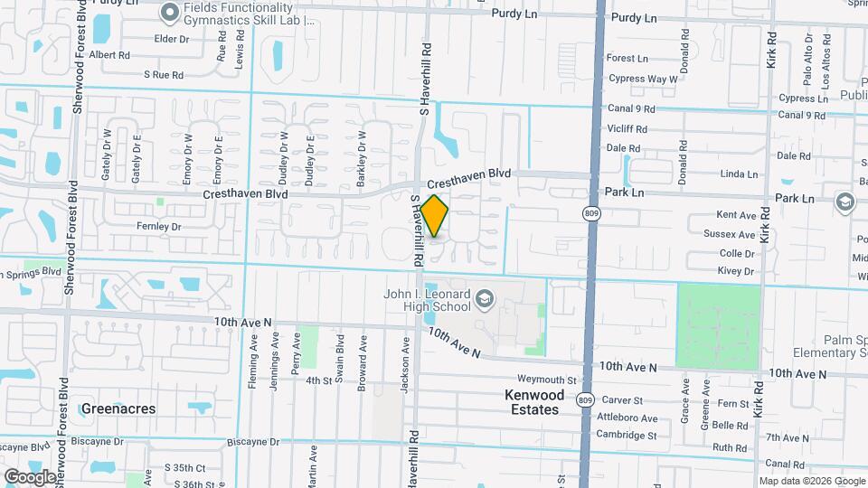 2951 Ashley Dr W Map and Location Details