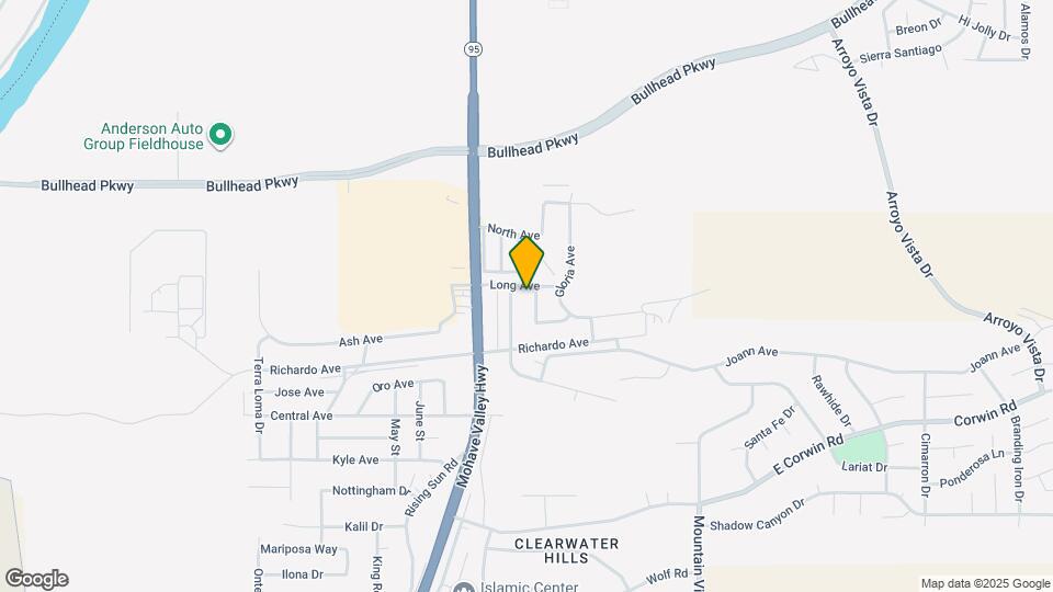 3619 Gem St Map and Location Details