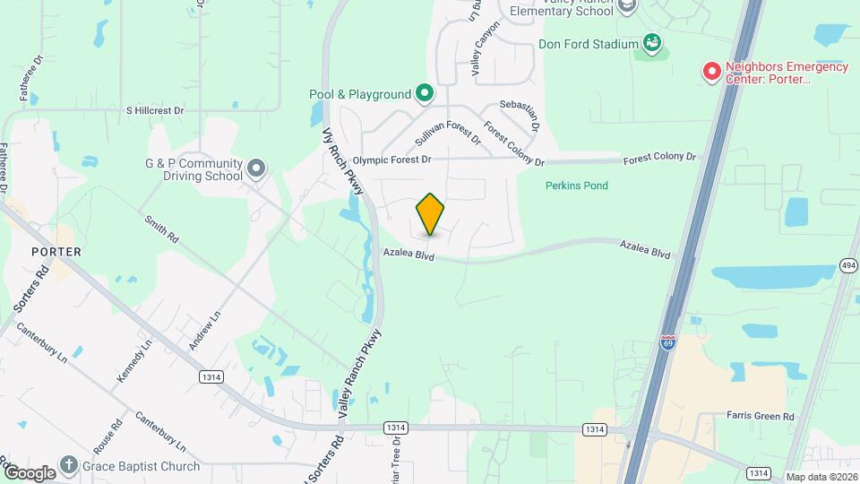 21610 Lexor Dr Map and Location Details