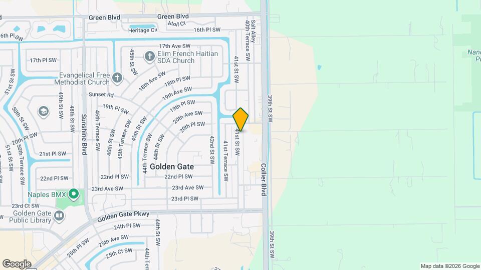 2036 41st St SW Map and Location Details