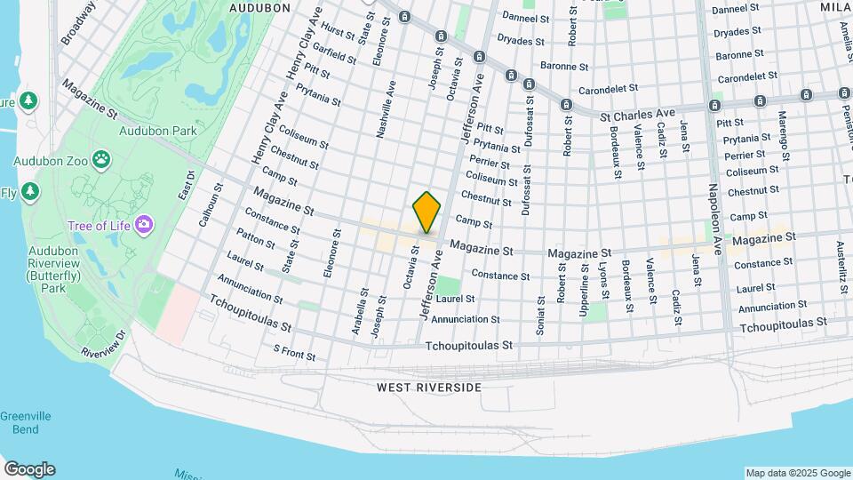 5418 Magazine St Map and Location Details