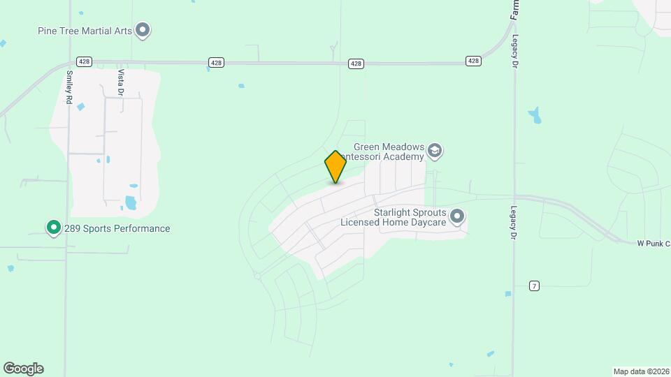 16625 Hidden Cove Dr Map and Location Details