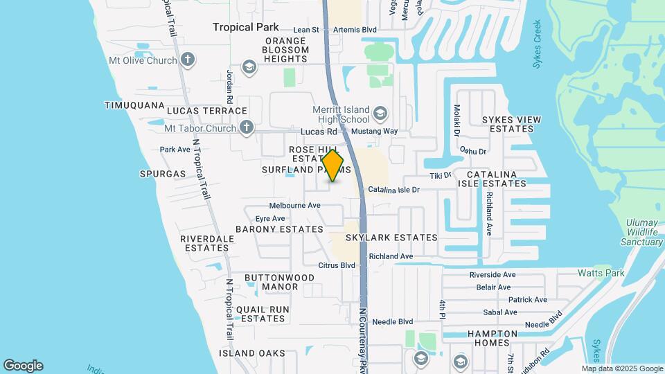 940 Butia St Map and Location Details