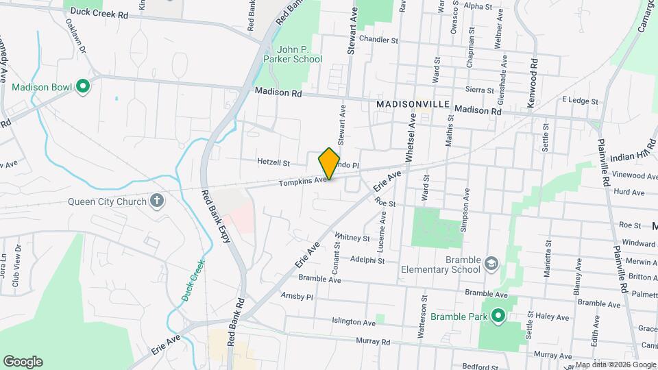 5525 Tompkins Ave Map and Location Details