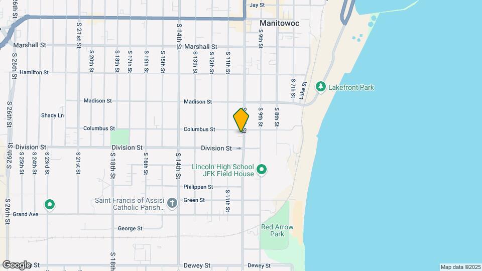 1406 S 10th St Mapa y Detalles de la Ubicación