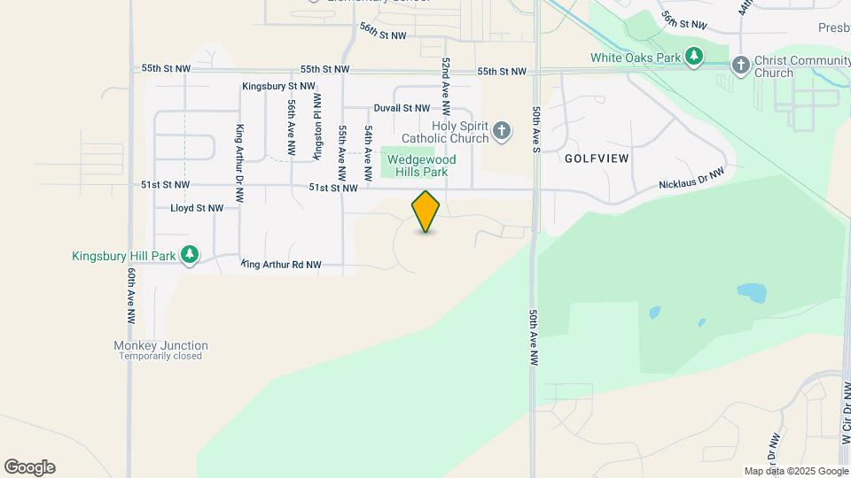 4951 Noble Dr NW Map and Location Details