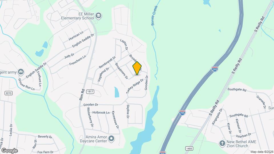 908 Broadmore Dr Map and Location Details