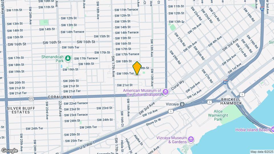 1401 SW 20th St Map and Location Details