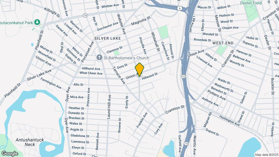 300 Webster Ave Mapa y Detalles de la Ubicación
