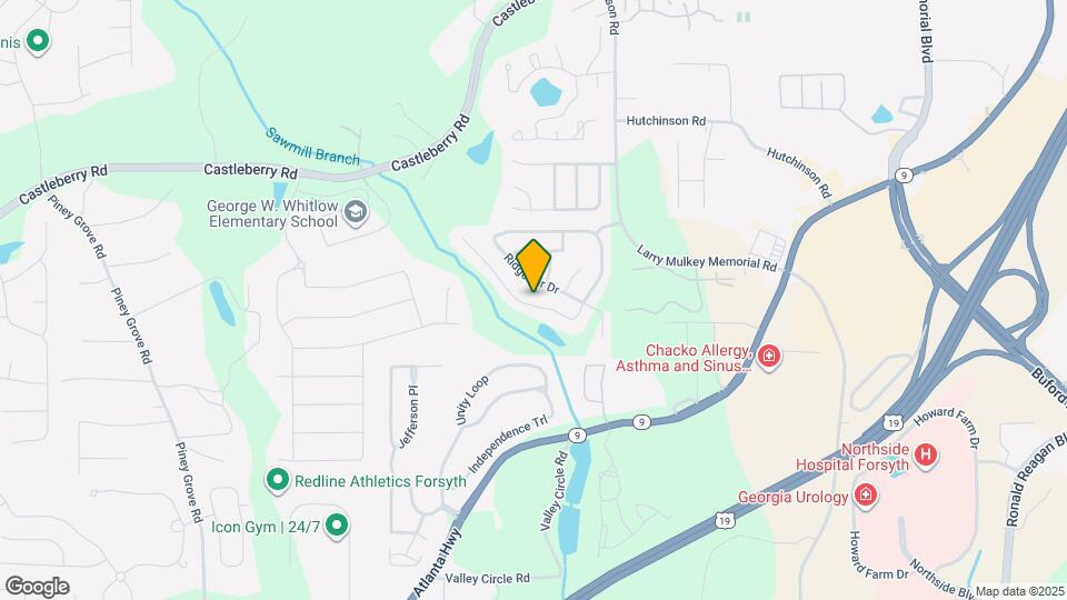 3495 Ridgefair Dr Map and Location Details