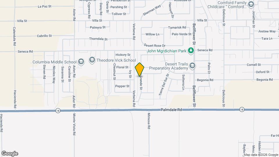 14312 Sierra Grande St Map and Location Details
