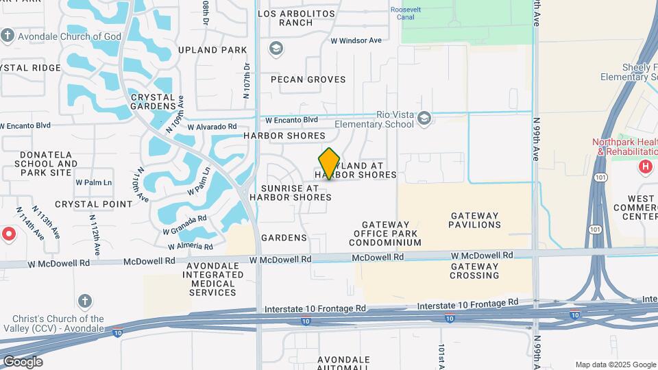 10449 W Granada Rd Map and Location Details