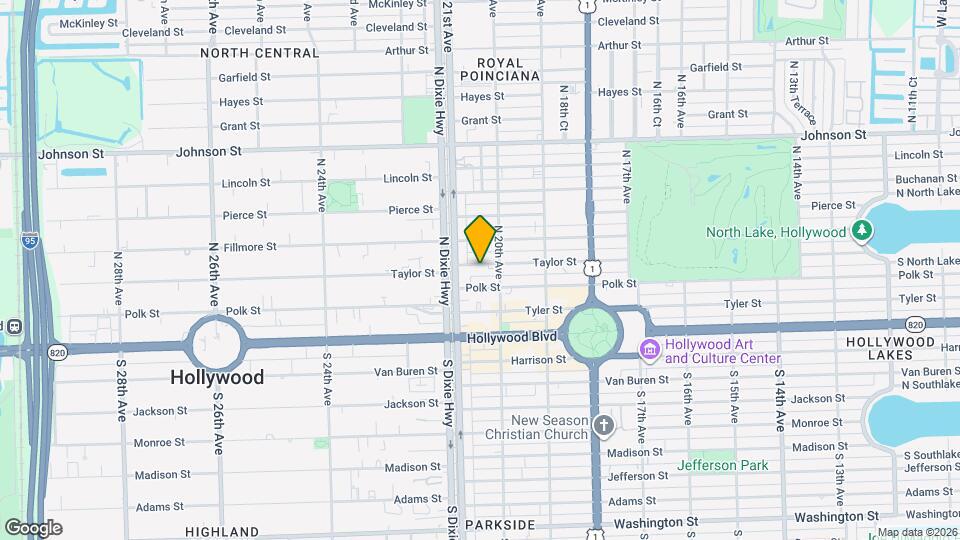 2028 Taylor St, Unit Rear Map and Location Details