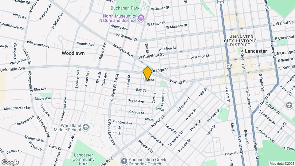 633 1st St Map and Location Details
