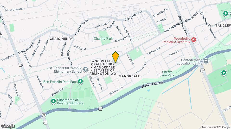 7 Roundhay Dr Map and Location Details