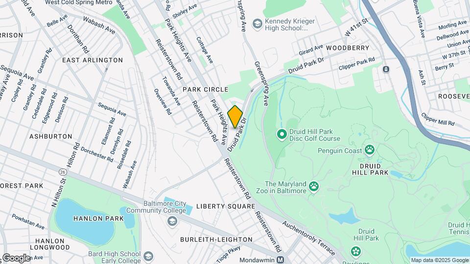 2574 Druid Park Dr Map and Location Details