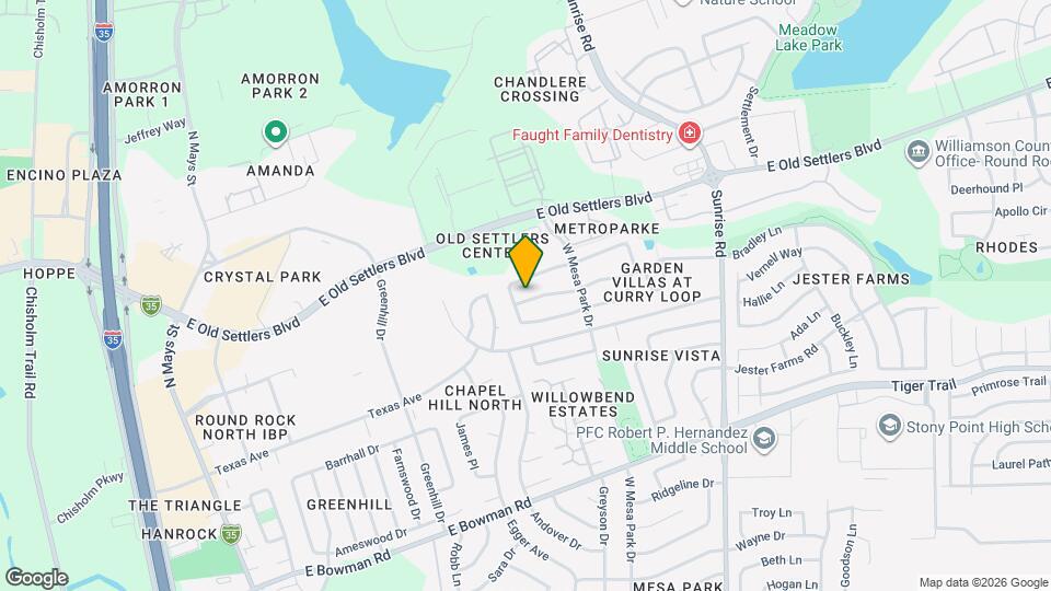 604 David Curry Dr Map and Location Details