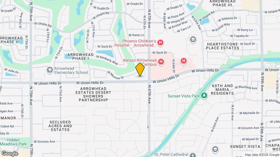 6719 W McRae Way Map and Location Details