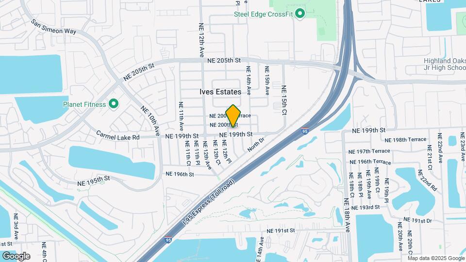 1315 NE 199th St Map and Location Details