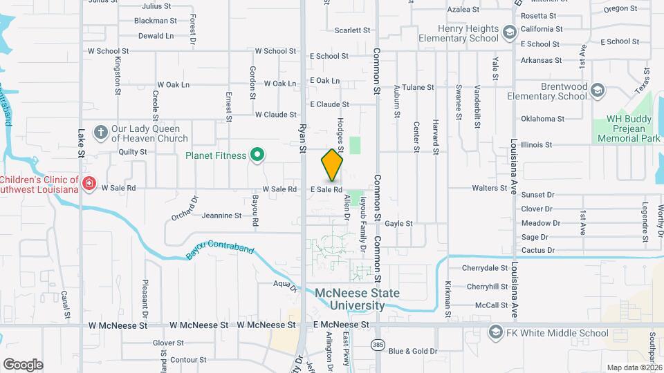 325 E Sale Rd Map and Location Details