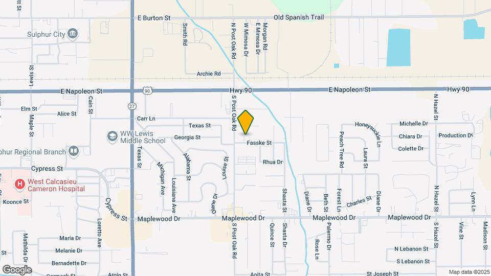 2306 Fasske St Map and Location Details