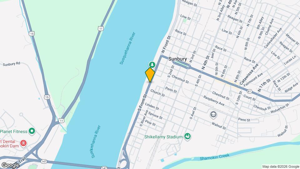 214-214 S Front St Mapa y Detalles de la Ubicación