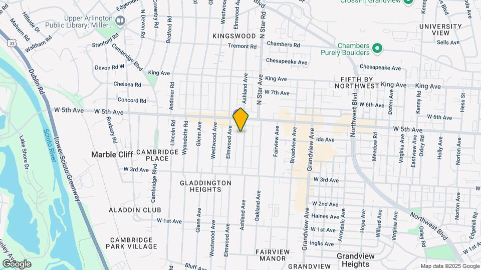 1509-1515 Ashland Ave Map and Location Details