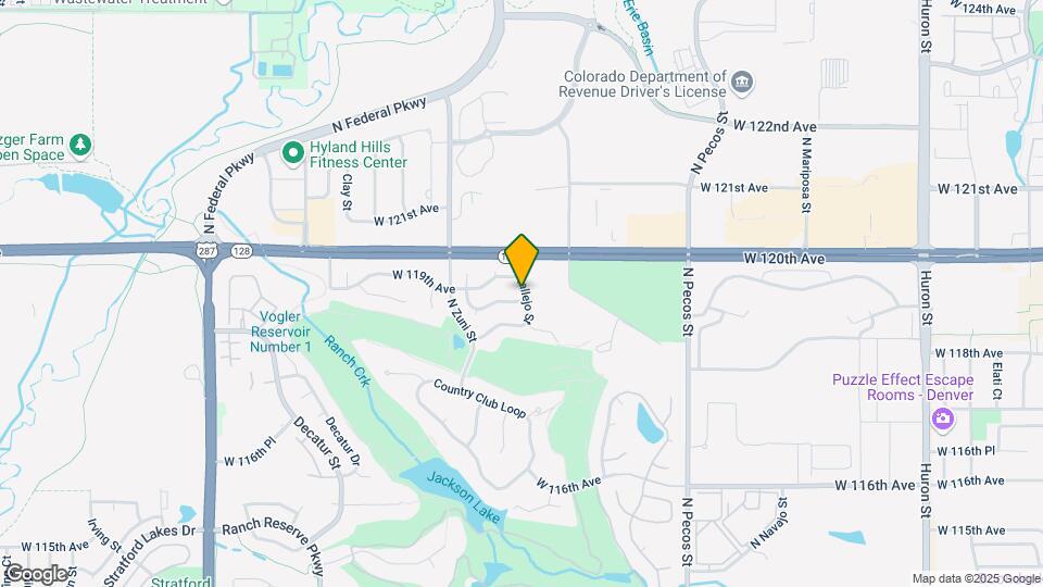 11806 Wyandot Cir Map and Location Details
