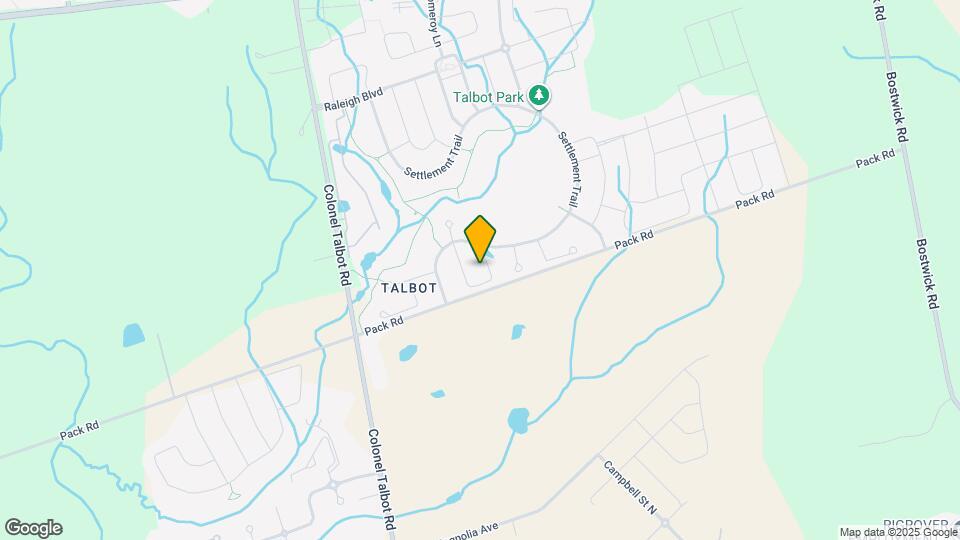 3462 McLauchlan Crescent Map and Location Details