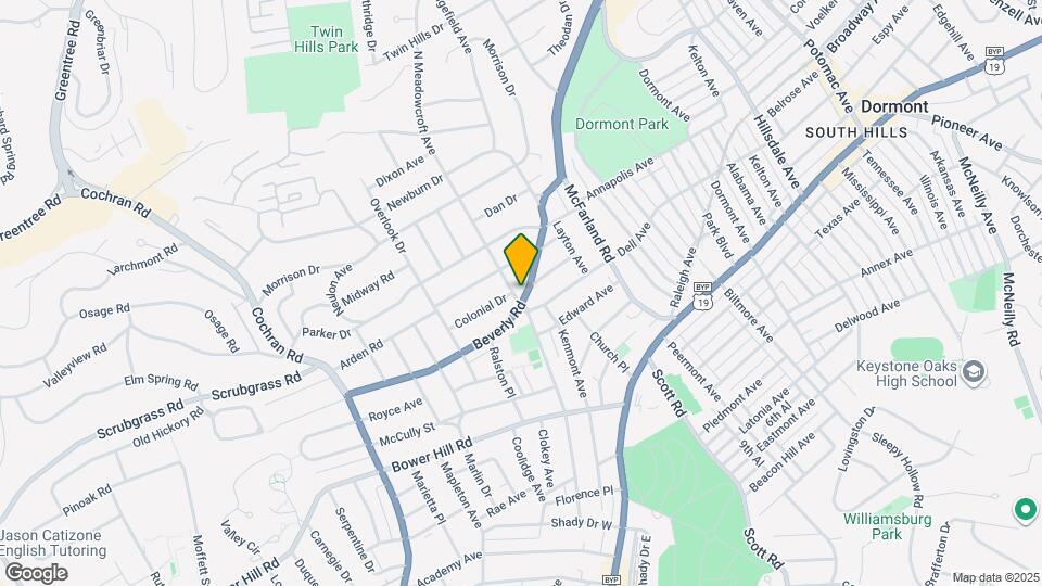 248 Beverly Rd Mapa y Detalles de la Ubicación