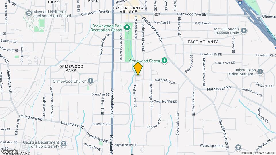 1096 Oakfield Dr SE Mapa y Detalles de la Ubicación