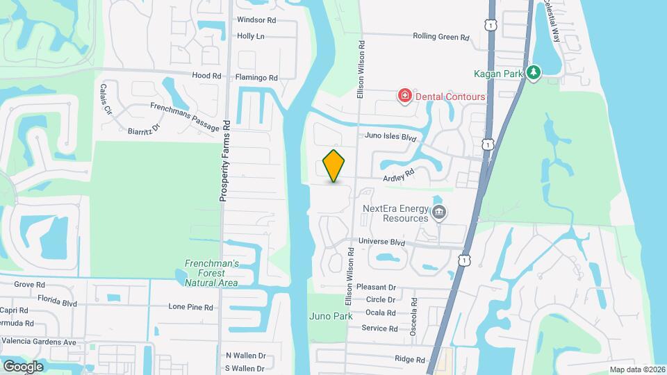 444 Bay Colony Dr N Map and Location Details