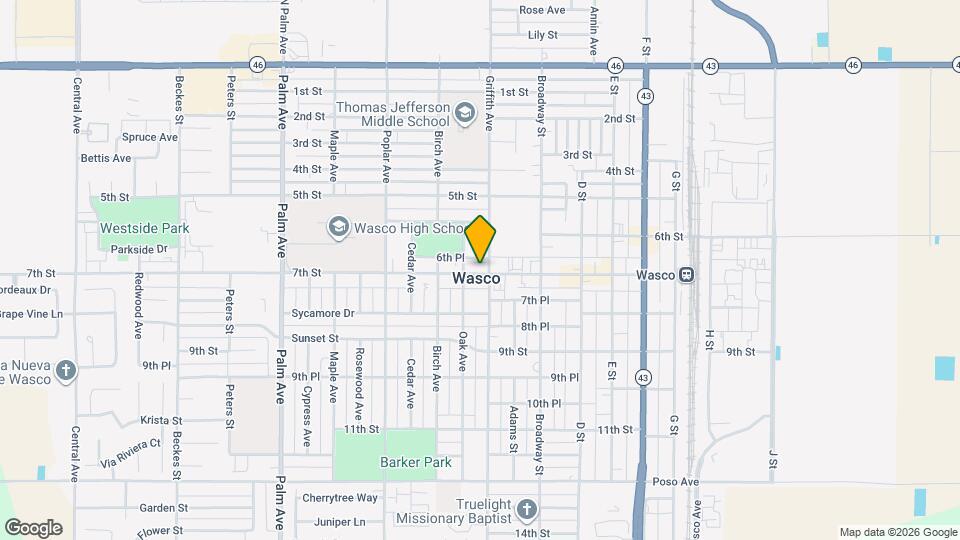 1310 7th St Map and Location Details