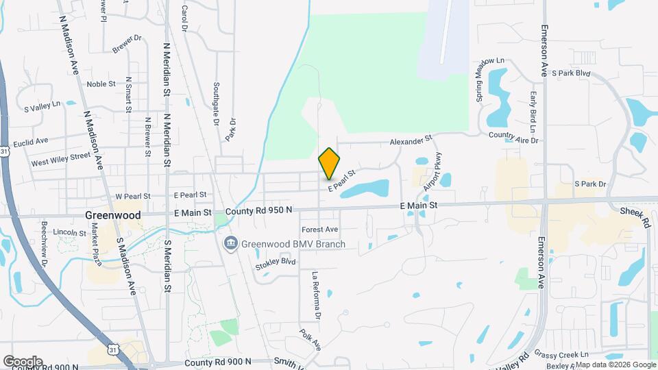 604 E Pearl St Map and Location Details