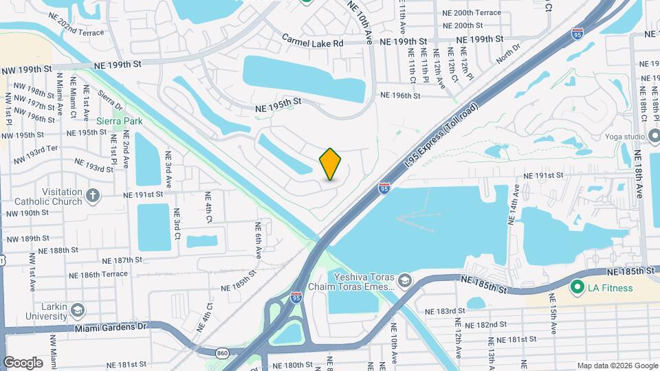 829 NE 191st St Map and Location Details