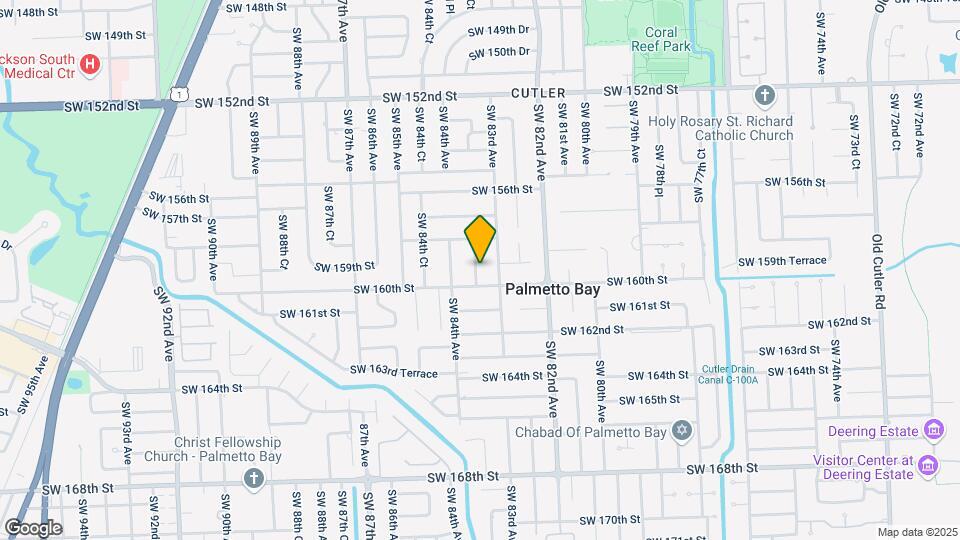 15925 SW 83rd Ct Map and Location Details