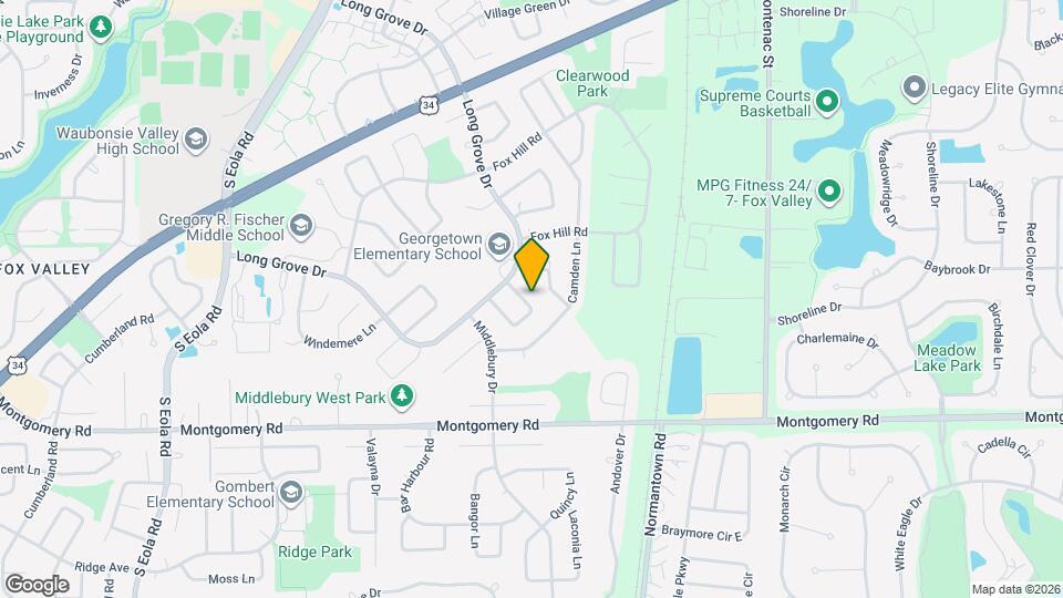 1070 Norwood Ln Map and Location Details