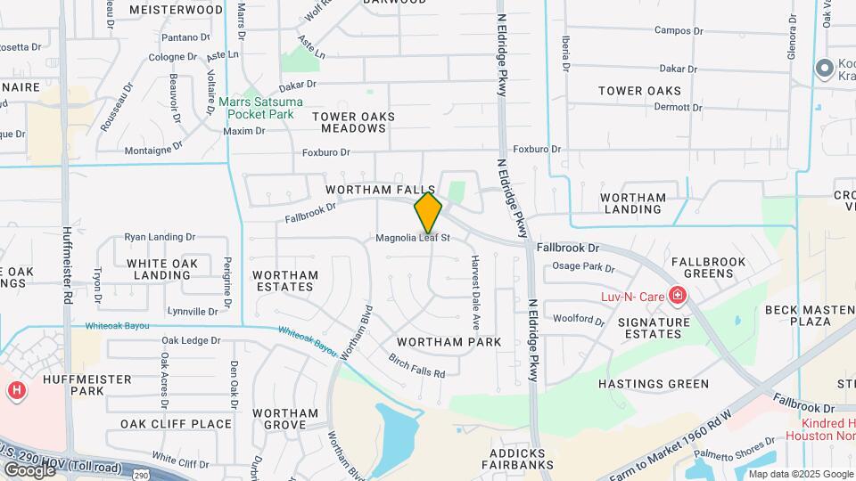 12801 Magnolia Leaf St Map and Location Details