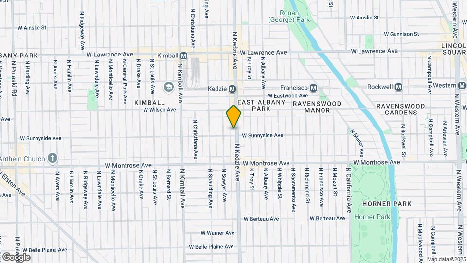 4500-4512 N Kedzie Ave Map and Location Details