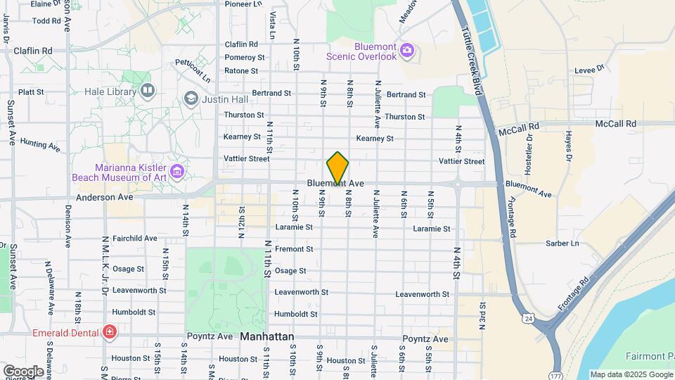 815-817 Bluemont Ave Map and Location Details