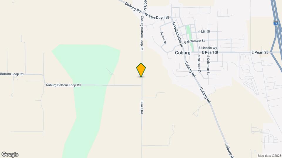 32515 Coburg Bottom Loop Rd Map and Location Details
