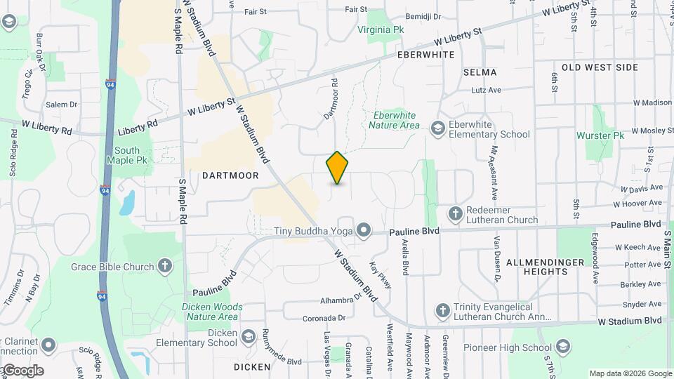 921 Lennox St Map and Location Details