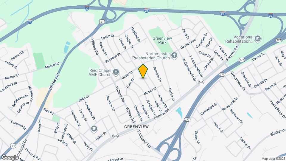 500 Isaac St Map and Location Details