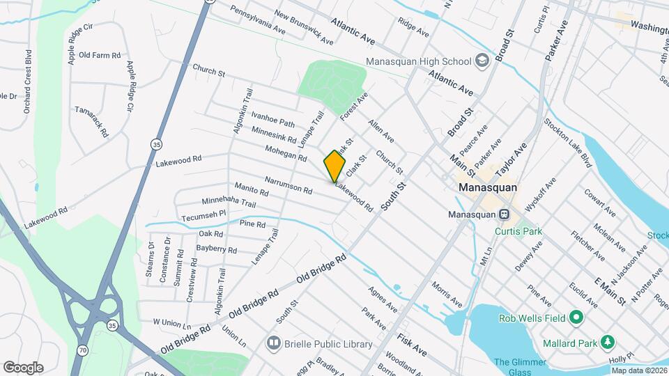 59 Lakewood Rd Map and Location Details